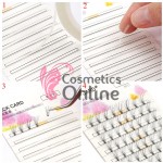 Suport stick card pentru extensii de gene set 10 bucati + 1 rola dubla adeziva BDA02
